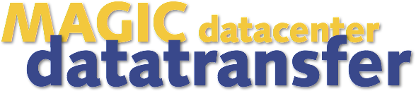 MAGIC datacenter datatransfer